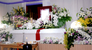 芦屋市の施行事例　自宅葬